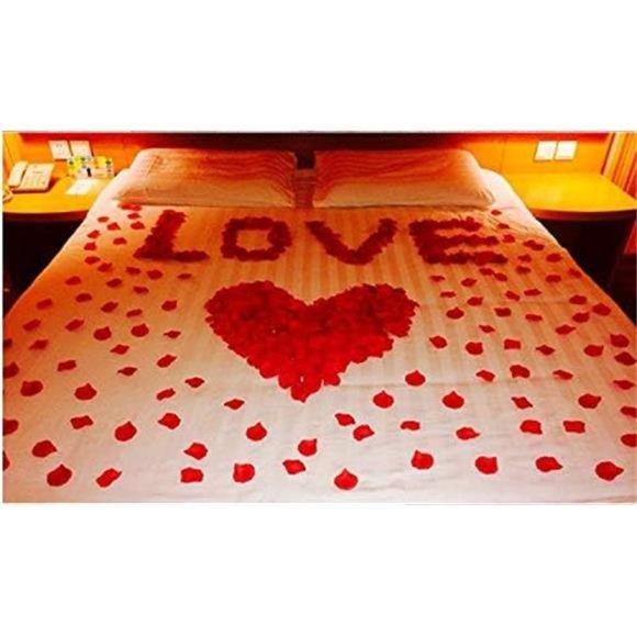 4000PCS Artificial Silk Rose Petals Decoration Romantic Night Wedding EventParty - Picture 6 of 6